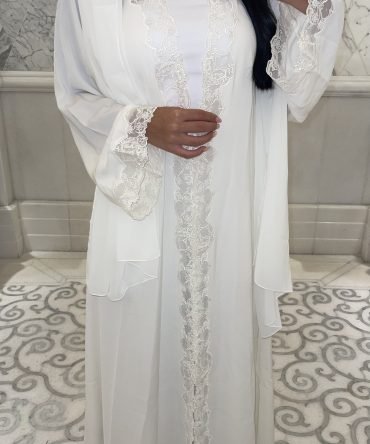 Ora white abaya