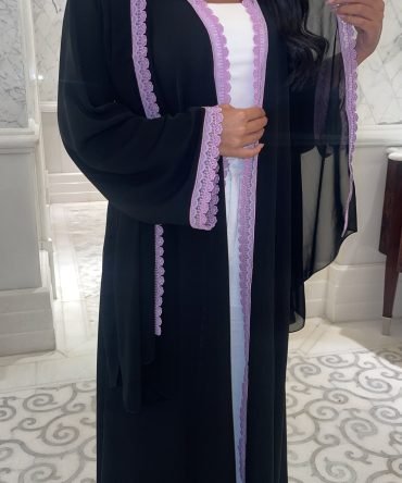 Violet Noir Abaya