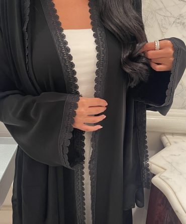Black noir abaya