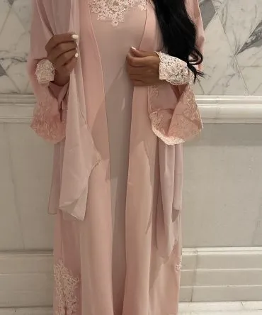 Mauve Celine dantel Set