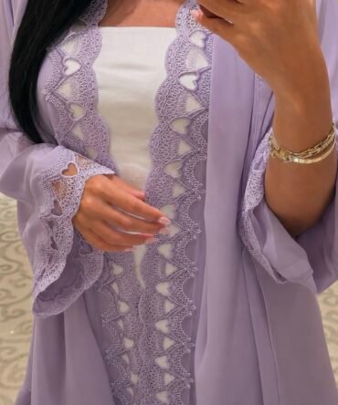 Lilac Cupid Abaya