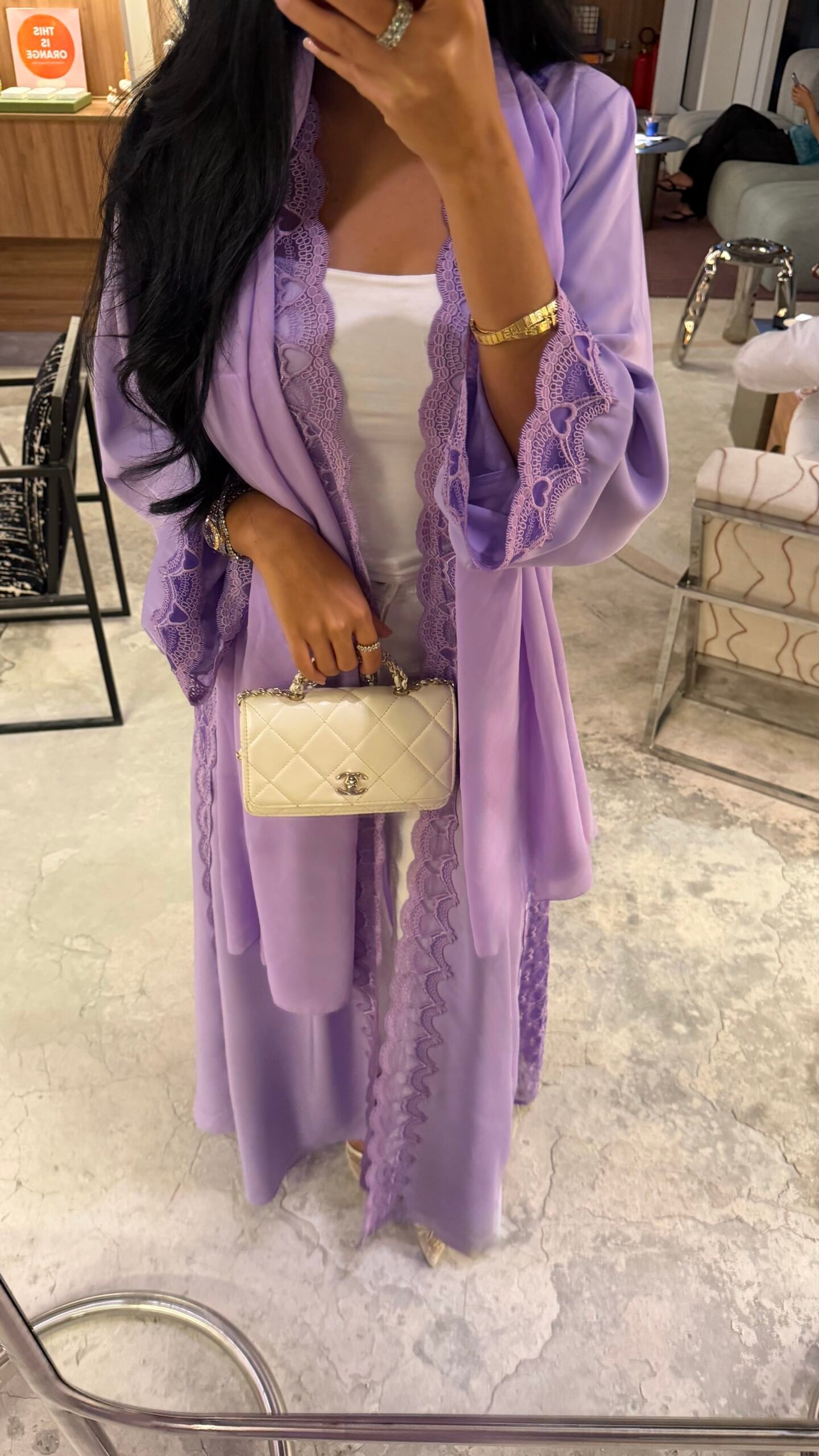 Lilac Cupid Abaya - Image 5