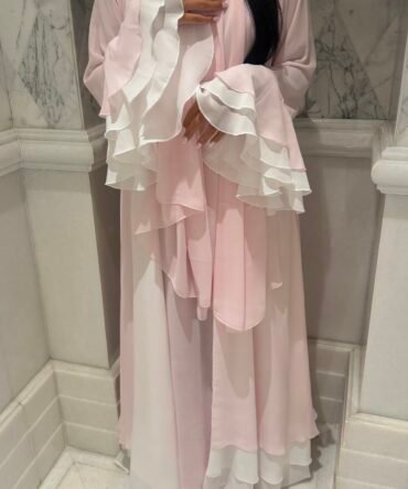Pink & White ruffles