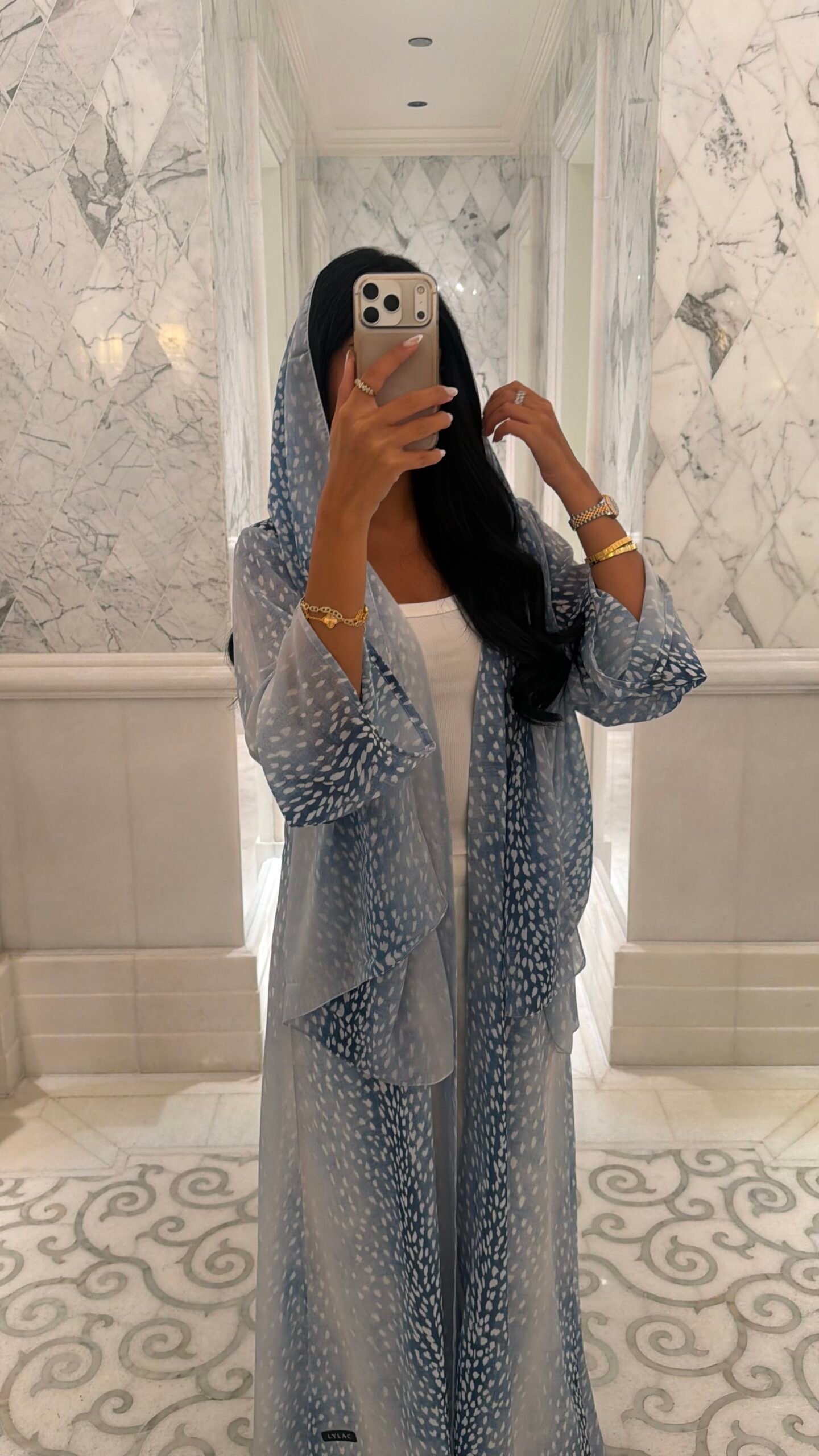 Blue Bambi Abaya - Image 2