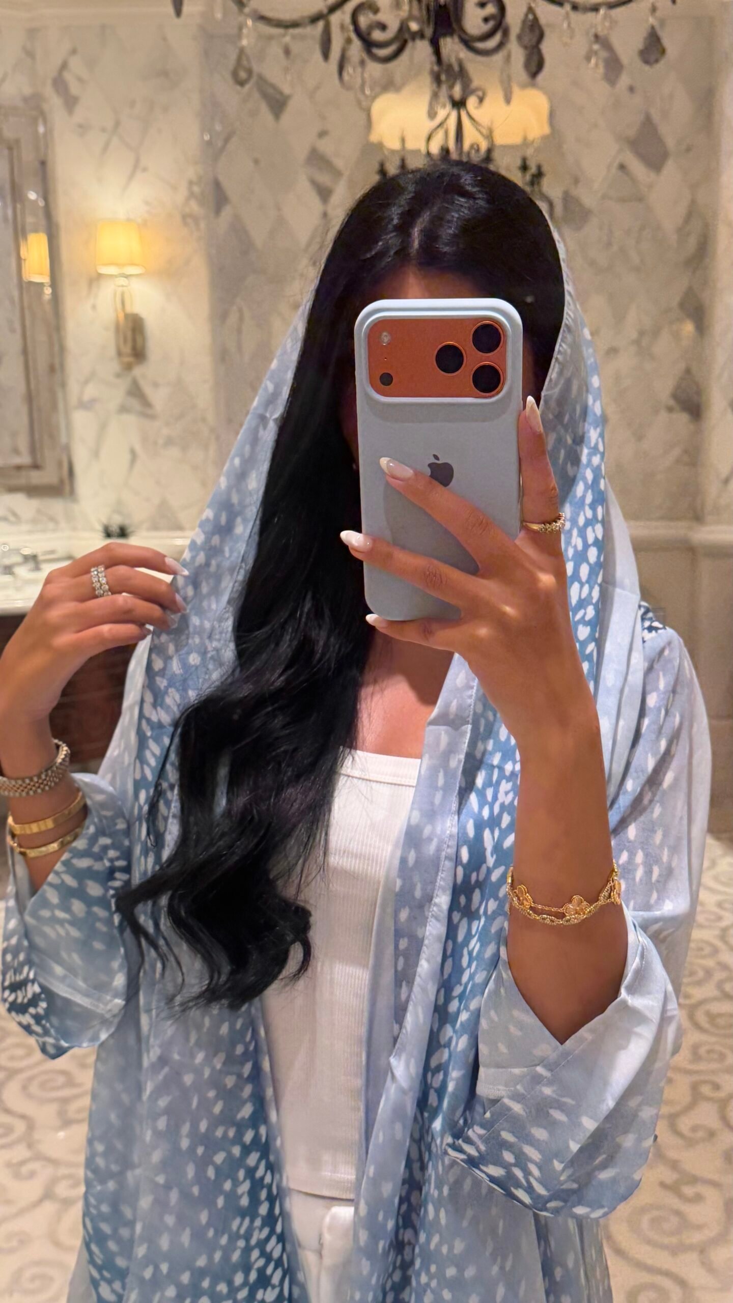 Blue Bambi Abaya - Image 5