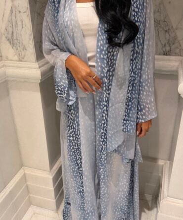 Blue Bambi Abaya