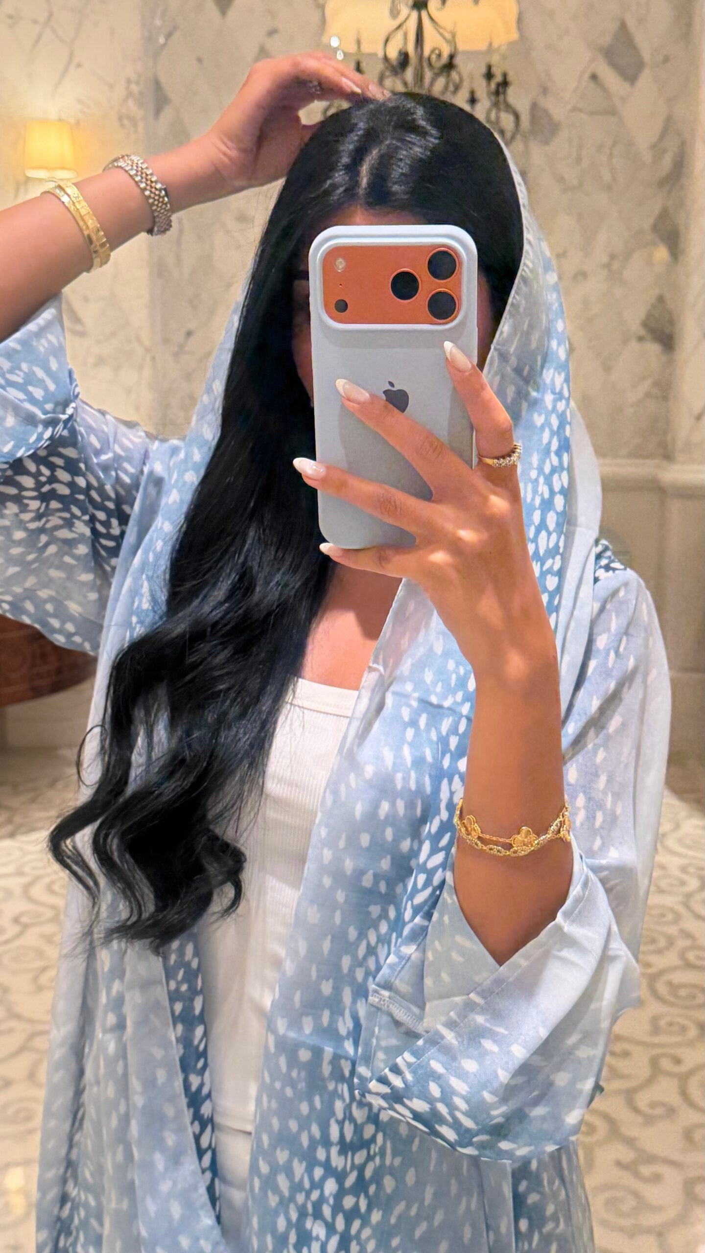 Blue Bambi Abaya - Image 6