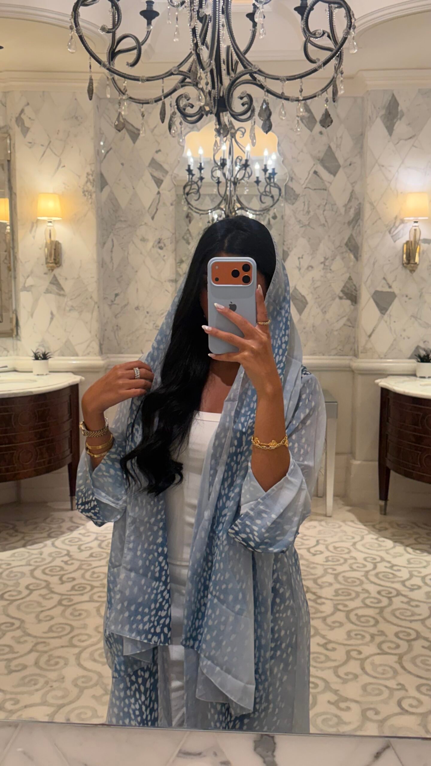 Blue Bambi Abaya - Image 7